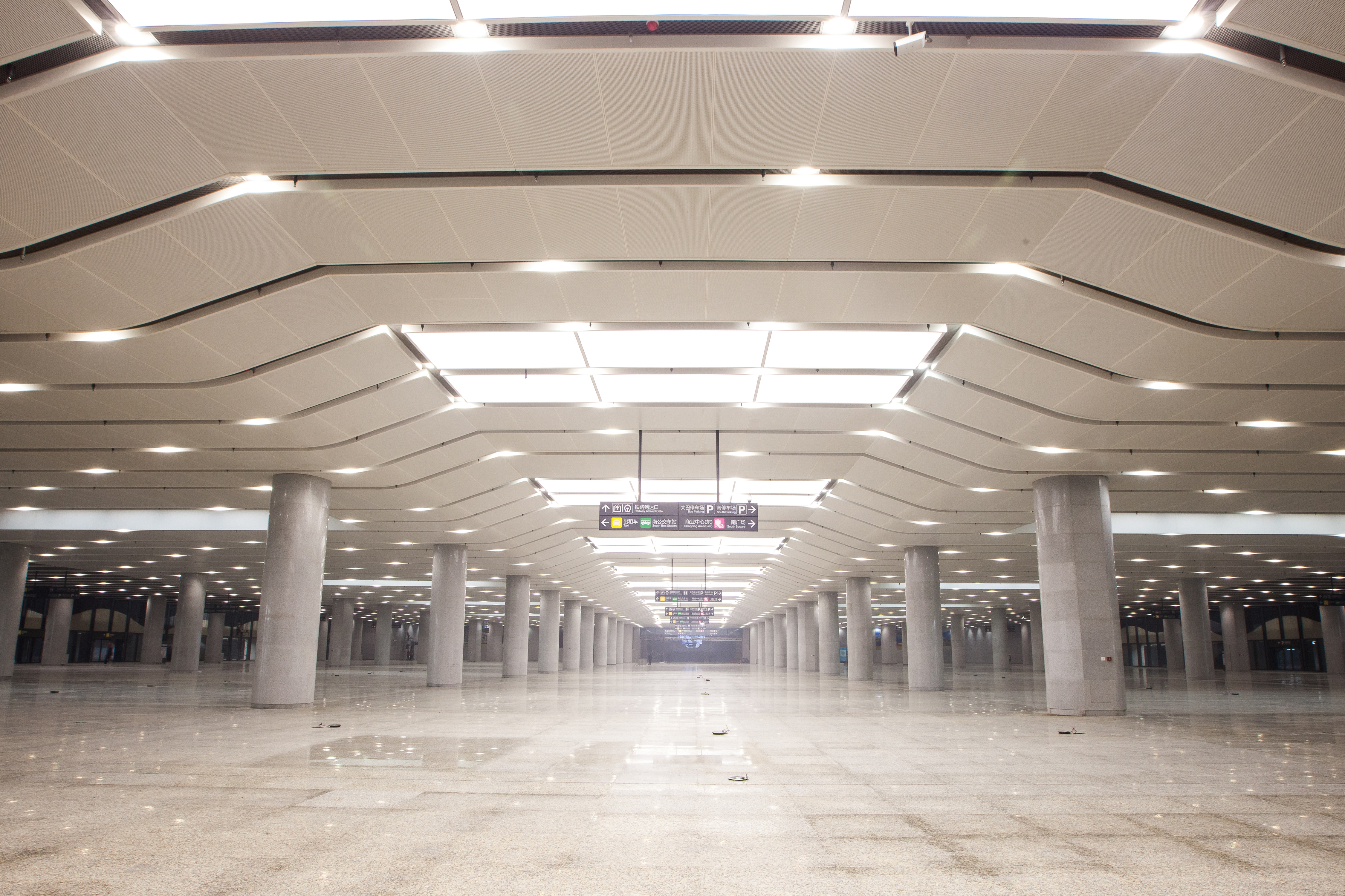 天津滨海站及地下交通枢纽